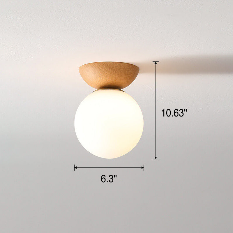 Japanese Ceiling Light with Adjustable Brightness for Home and Office