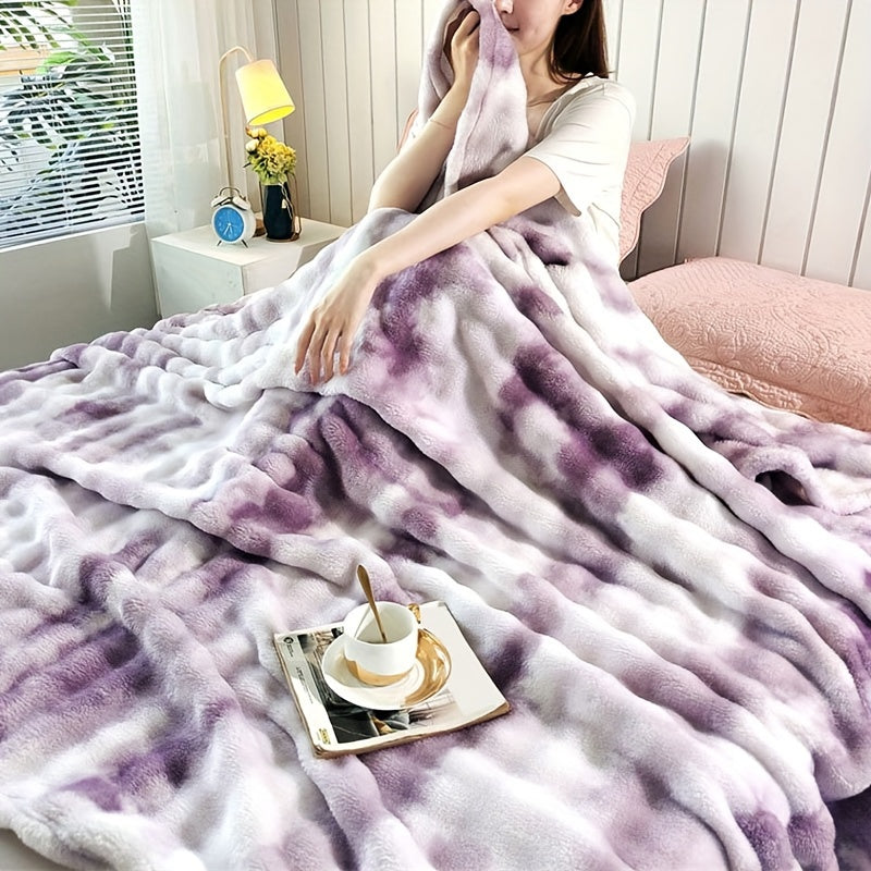 Plush Snuggle Blanket for Cozy Warmth at Home or Office