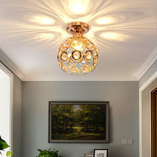 Elegant Crystal Ceiling Light for Stylish Home and Office Decor