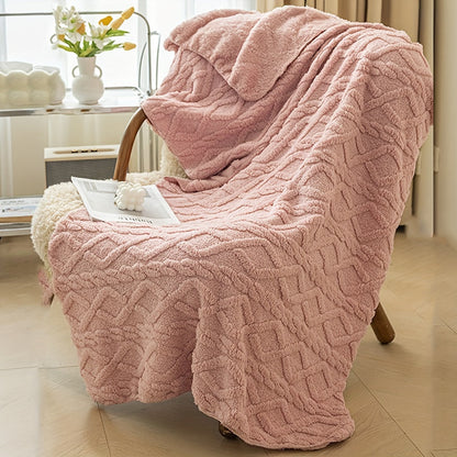 Soft Cozy Blanket for Home and Office | Warm, Stylish Design for Comfort