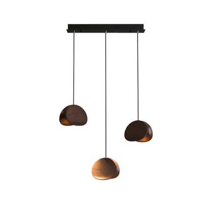 Wood Pendant Light | Elegant Warm Lighting for Home and Office Decor