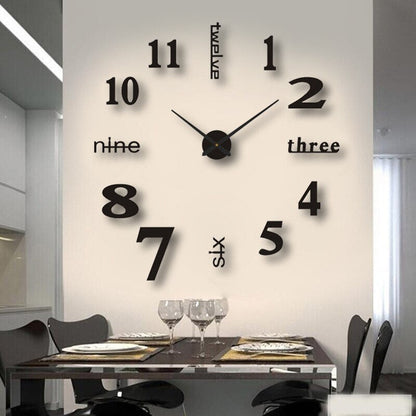 Modern Wall Clock for Home and Office - Stylish Creative Design in Durable Material