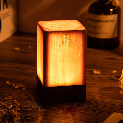 Battery-Powered Touch Table Lamp for Home and Office - Modern Design