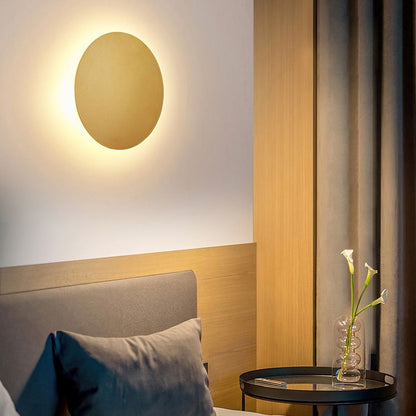 Round Wall Light Contemporary Design for Home and Office Decor