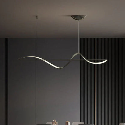 Elegant LED Pendant Light for Home and Office - Metal & Acrylic Design