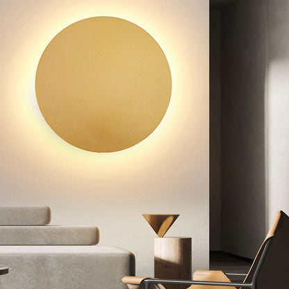 Round Wall Light Contemporary Design for Home and Office Decor