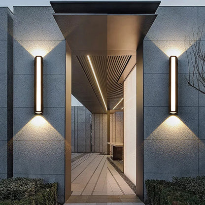 LED Outdoor Wall Light - Stylish, Weatherproof Design for Home & Garden