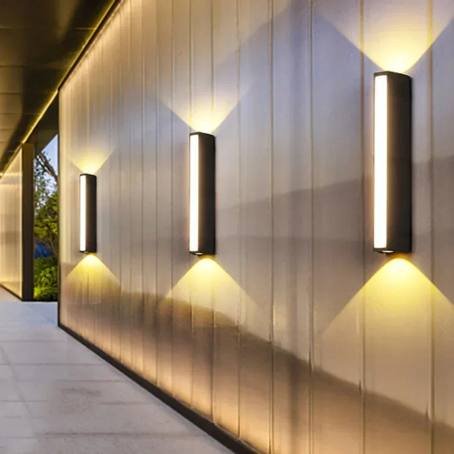 LED Outdoor Wall Light - Stylish, Weatherproof Design for Home & Garden