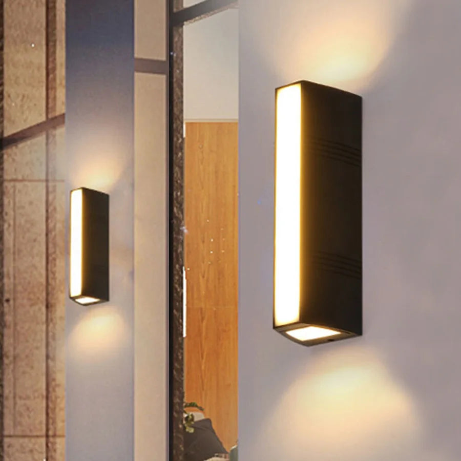 LED Outdoor Wall Light - Stylish, Weatherproof Design for Home & Garden