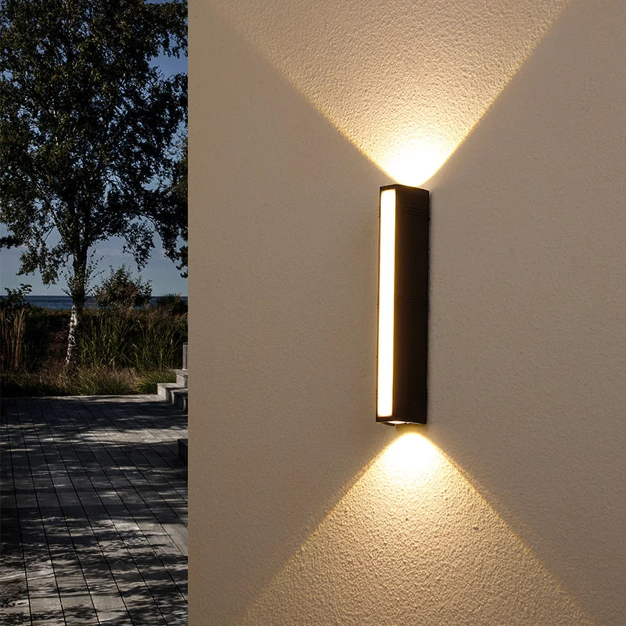 LED Outdoor Wall Light - Stylish, Weatherproof Design for Home & Garden