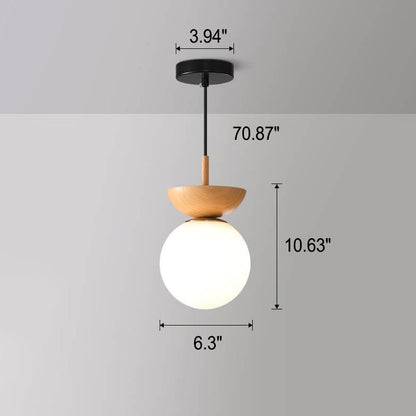 Japanese Ceiling Light with Adjustable Brightness for Home and Office