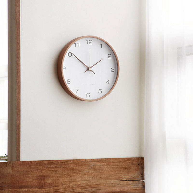 Wooden Wall Clock - Elegant Design for Home and Office Decor