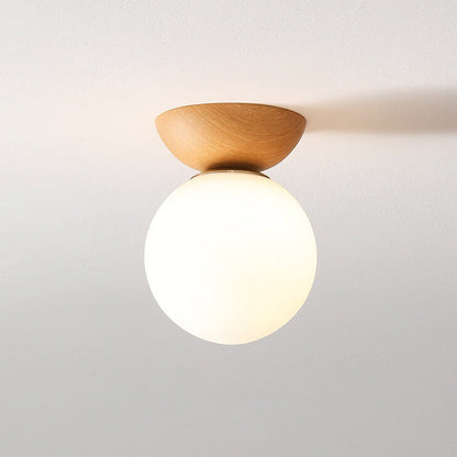 Japanese Ceiling Light with Adjustable Brightness for Home and Office