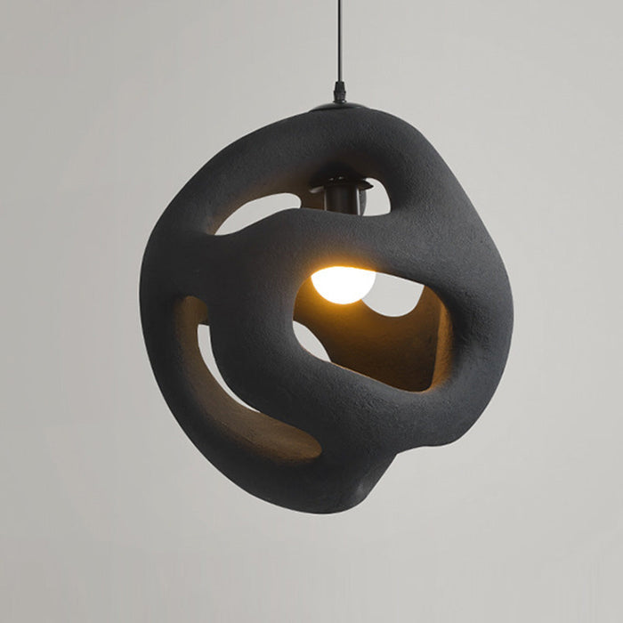 Scandinavian Pendant Light with Wabi Sabi Design for Home and Office