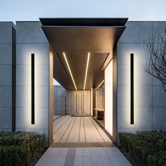 Outdoor Wall Light Fixture – Modern LED Garden Sconce for Energy Efficiency