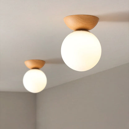 Japanese Ceiling Light with Adjustable Brightness for Home and Office