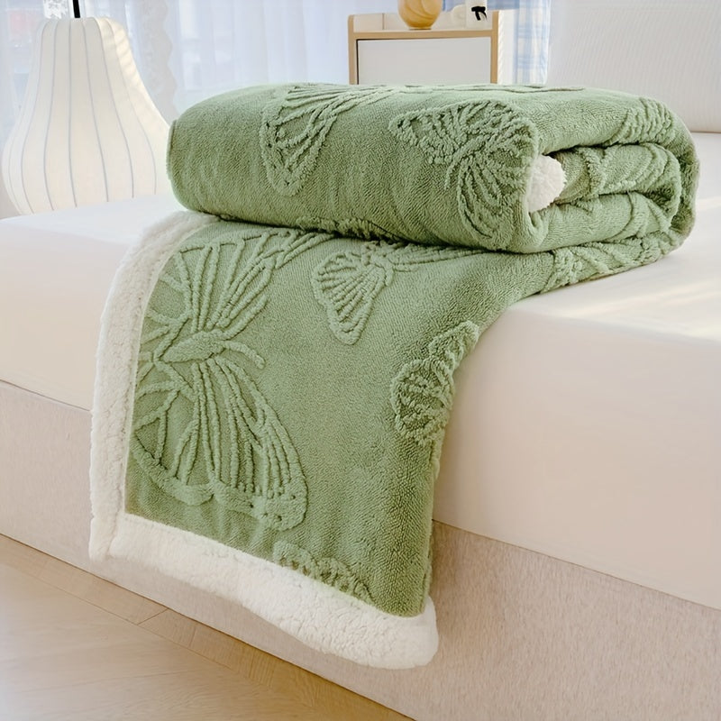 Ultra-Soft Reversible Butterfly Blanket for Cozy Home Decor