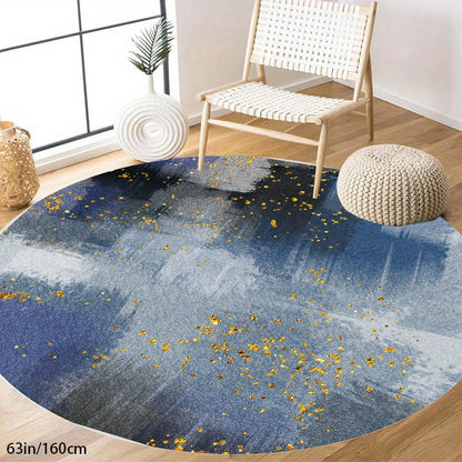 Washable Boho Style Abstract Modern Rug for Home and Office Decor