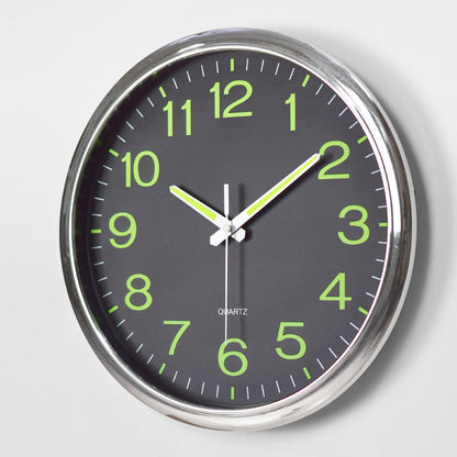 Illuminated Wall Clock for Home and Office - Modern Design, Easy Readability