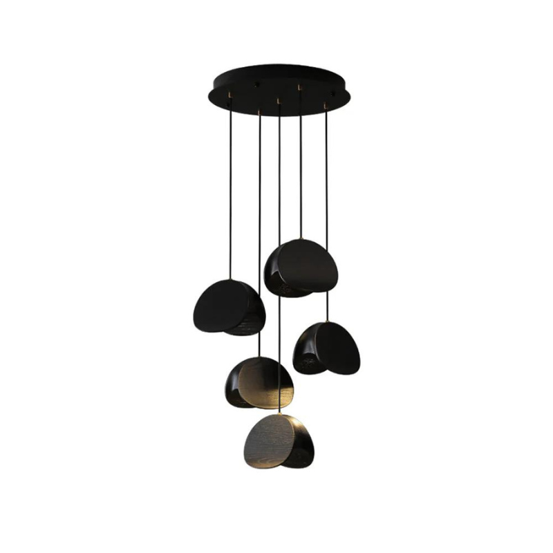 Wood Pendant Light | Elegant Warm Lighting for Home and Office Decor