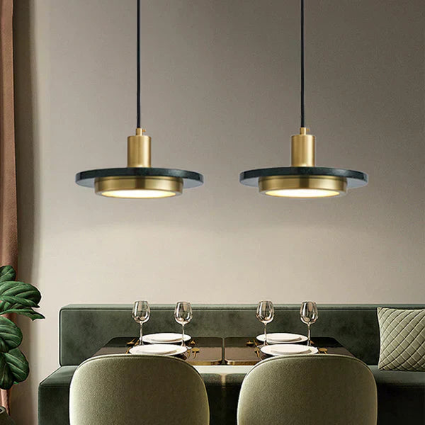 Modern Minimalist Marble Pendant Light for Home and Office Decor