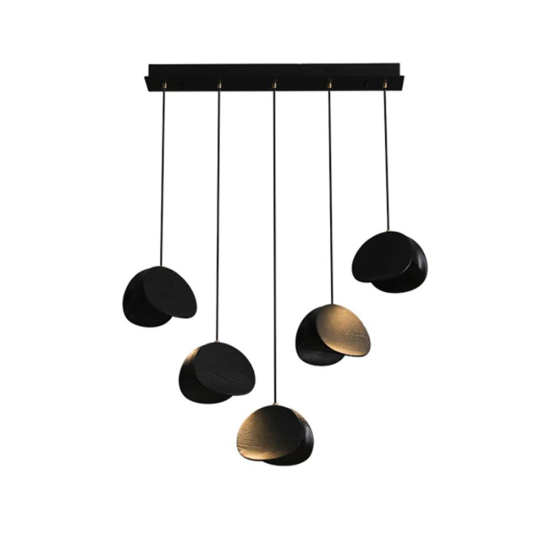 Wood Pendant Light | Elegant Warm Lighting for Home and Office Decor