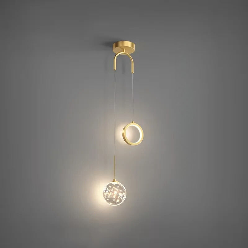 Modern LED Pendant Light for Bedroom and Dining Room Ambience