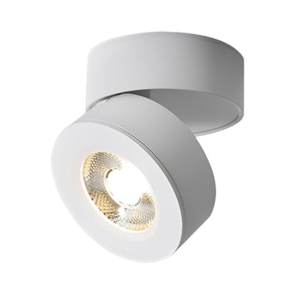 Adjustable LED Downlight for Modern Ceiling Lighting - Round Nordic Style