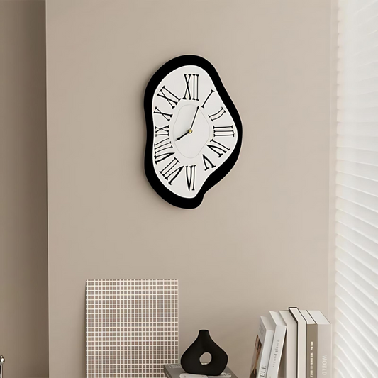 Surrealist Antique Wall Clock for Home Decor and Office Style