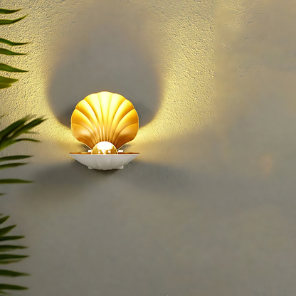 Bright Shell Wall Light for Home Decor - Modern Design, Energy Efficient