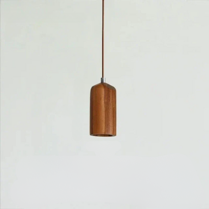 Scandinavian Wood Pendant Lamp for Home and Office Lighting