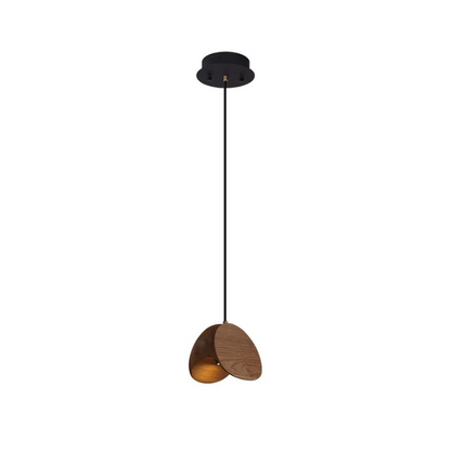 Wood Pendant Light | Elegant Warm Lighting for Home and Office Decor