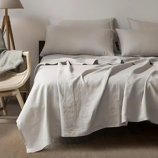 Linen Bed Sheets – Premium Soft Bedding for Comfortable Sleep & Luxury