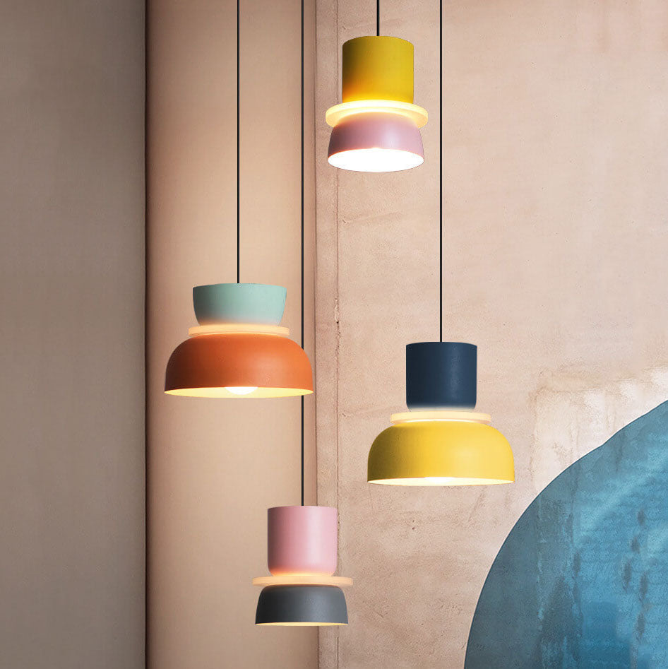 Nordic Colourful LED Pendant Light for Home and Office Decor