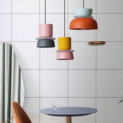 Nordic Colourful LED Pendant Light for Home and Office Decor