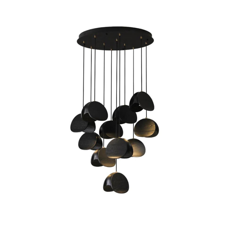 Wood Pendant Light | Elegant Warm Lighting for Home and Office Decor