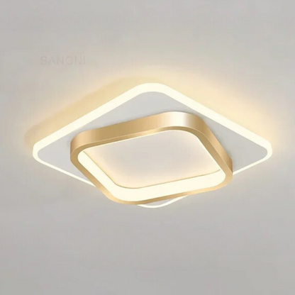 Modern LED Ceiling Light for Home and Office | Stylish Square Design