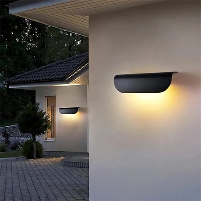 Waterproof LED Wall Light for Outdoor Terrace and Garden Illumination