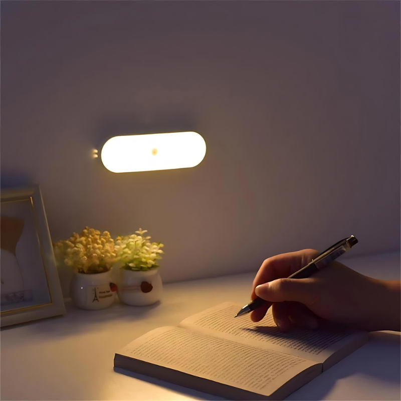 Wireless LED Motion Sensor Wall Light with USB Charging for Home Use