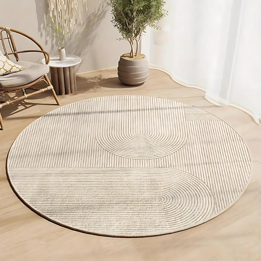 Non-Slip Area Rug – Durable Elegant Design for Home Office, Easy Care