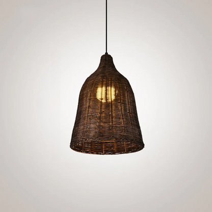 Rattan Pendant Light for Cozy Kitchen Decor - Bamboo & Rattan Design