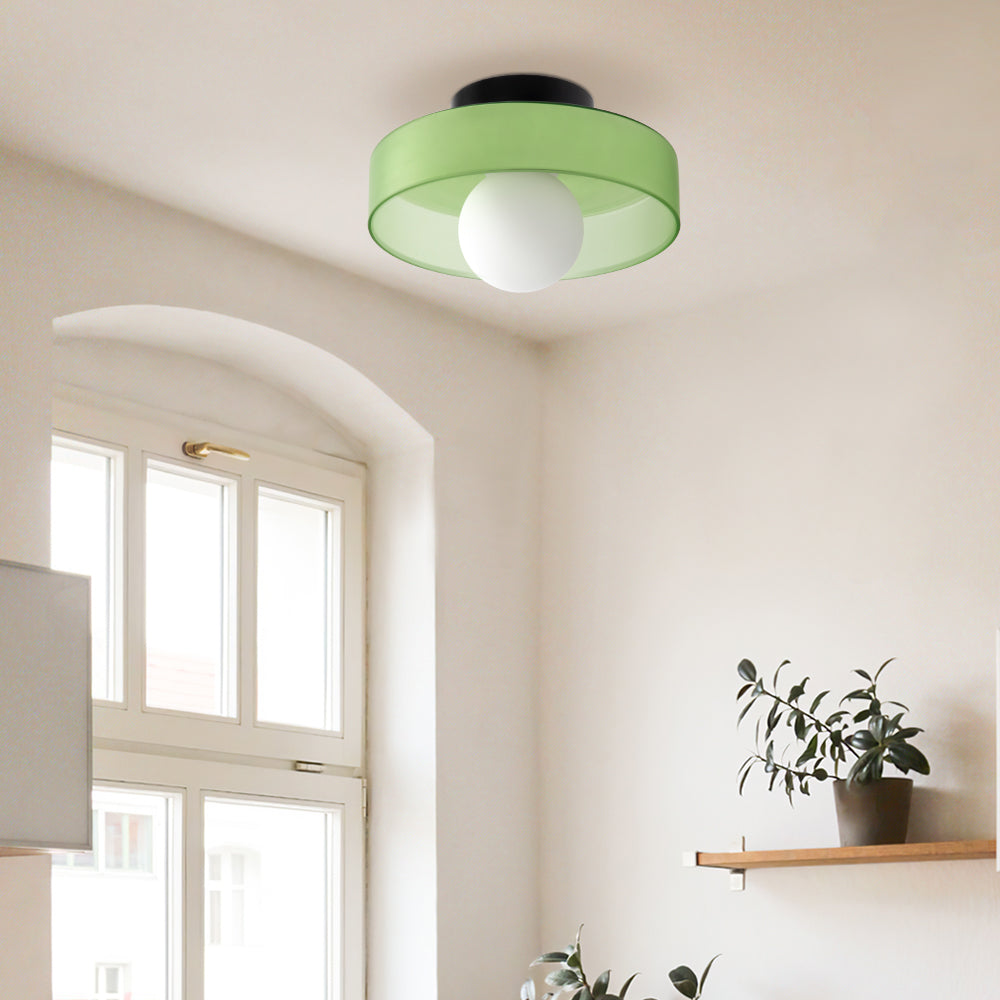 LED Ceiling Light Fixture - Modern Round Design for Home and Office Lighting