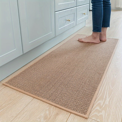 Woven Kitchen Mat for Stylish Home Decor and Comfort