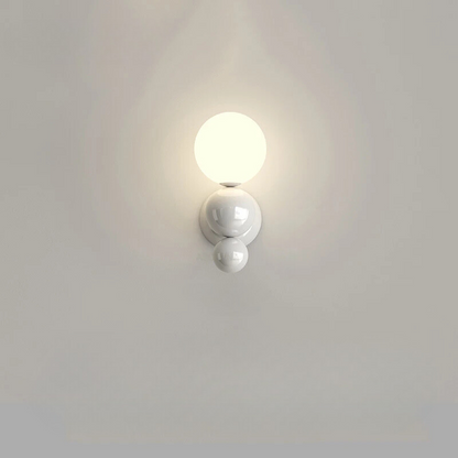 Adjustable Wall Lamp with Elegant Pearl Finish for Home and Office Lighting