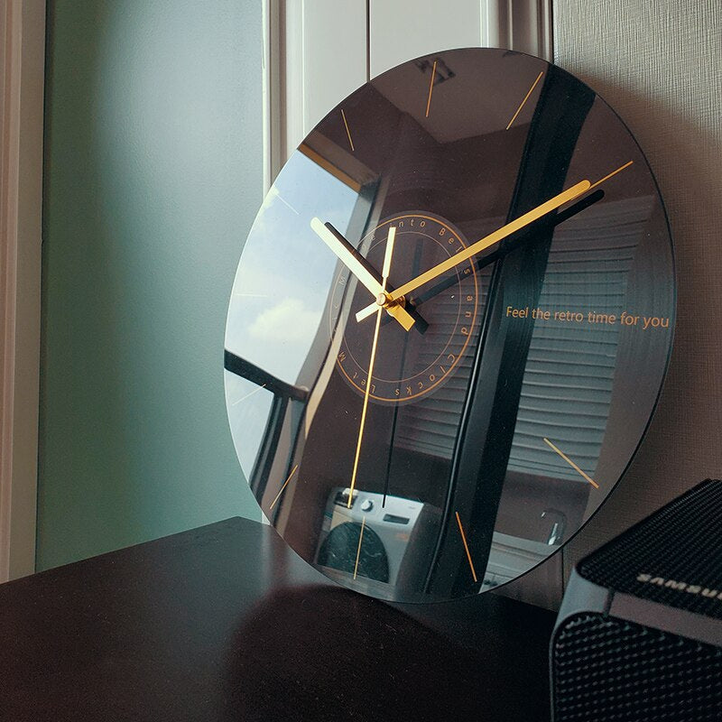 Stylish Artistic Wall Clock for Home and Office Decor