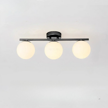 LED Glass Ceiling Light for Elegant Home and Office Decor, Stylish Design