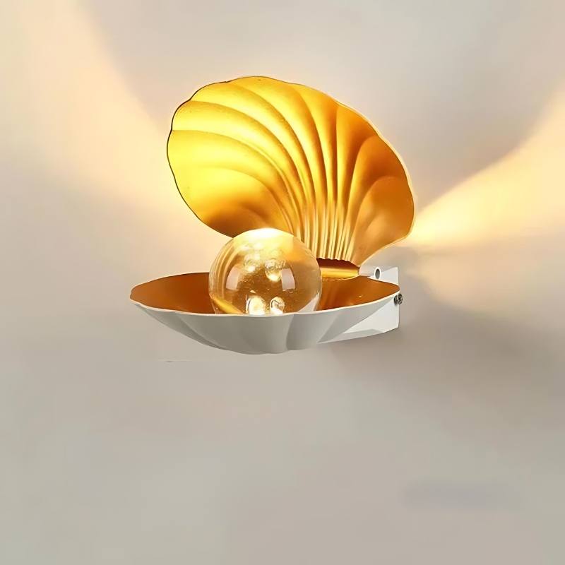 Bright Shell Wall Light for Home Decor - Modern Design, Energy Efficient