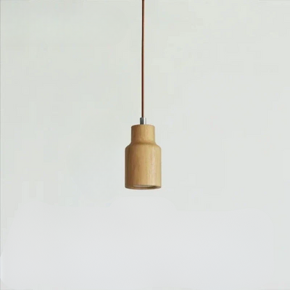 Scandinavian Wood Pendant Lamp for Home and Office Lighting