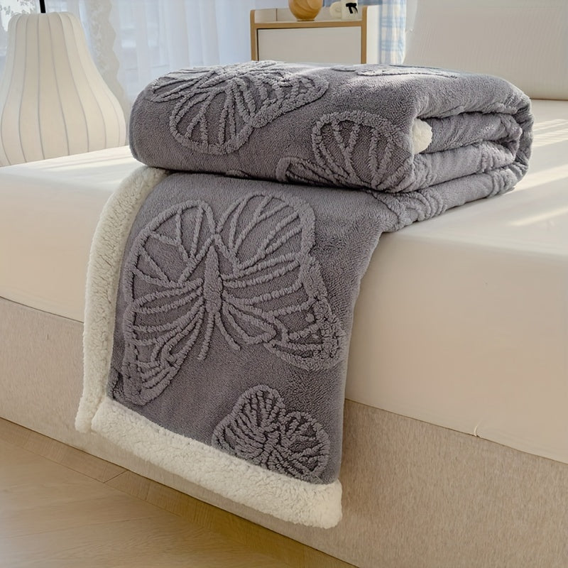 Ultra-Soft Reversible Butterfly Blanket for Cozy Home Decor