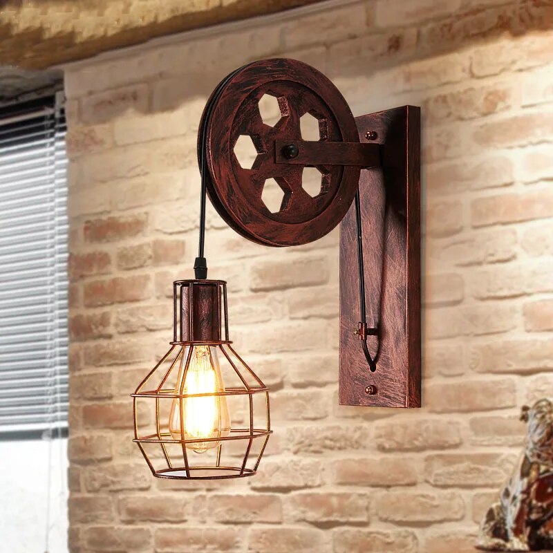 Mid-Century Wall Light Fixture with Warm Glow for Home and Office Decor